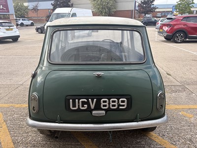 Lot 51 - 1963 Austin Mini Cooper, 997cc, finished in green, reg. no. UGV 889, chassis no. C-A237 345095