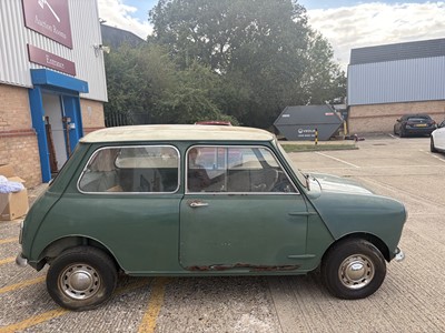 Lot 51 - 1963 Austin Mini Cooper, 997cc, finished in green, reg. no. UGV 889, chassis no. C-A237 345095