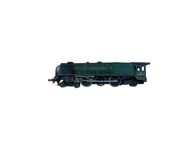 Lot Hornby Dublo OO Gauge 2-rail BR lined green EDL12 4-6-2 Duchess of Montrose locomotive (no tender) 46232 (x2) and BR lined green EDL11 4-6-2 Silver King locomotive (no tender) 60016 and BR lined...