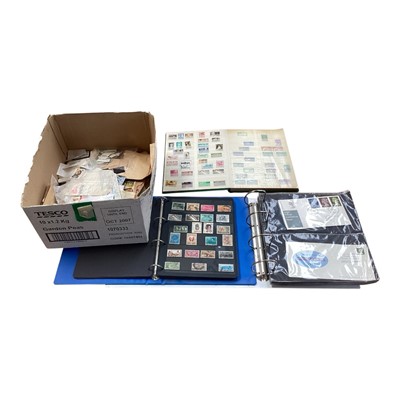Lot 5141 - World stamps in albums, envelopes and loose