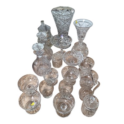 Lot 5059 - Collection of cut glass to include Edinburgh Crystal and others