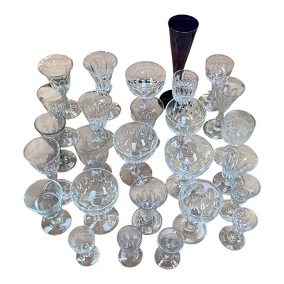 Lot 5038 - Group of Victorian drinking glasses