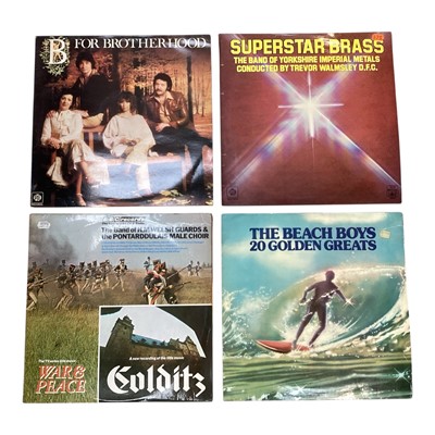 Lot 5113 - Eight boxes of LPs to include greatest hits, The Beach Boys etc