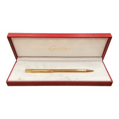 Lot 363 - Must de Cartier ballpoint pen in original fitted case