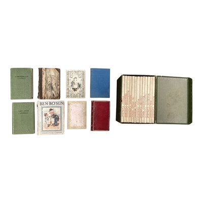 Lot 29 - Boxed set of thirteen volumes, English Cathedrals, together with a small collection of ealry 19th century miniature books and other volumes (21 in total)