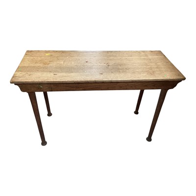 Lot 5368 - Antique pine low table, 91cm wide x 37cm deep x 56cm tall