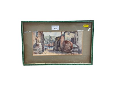 Lot 465 - W. Sands (Thomas Herbert Victor, British 1894 -1980). Pair of Cornish watercolours of St. Ives