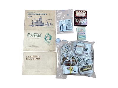 Lot 434 - Collection of cigarette cards in albums, sets and part sets