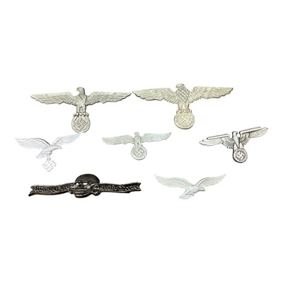 Lot 360 - German Nazi uniform badges (7)