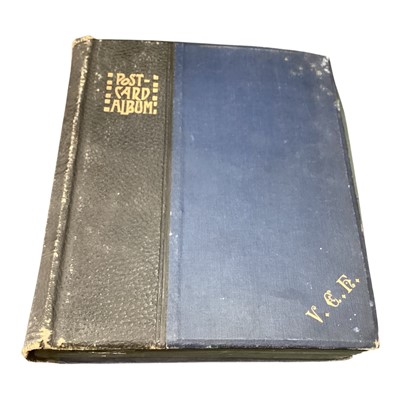 Lot 365 - Album of military postcards inlcuding Blenheim, German prisoners etc (approximately 70)