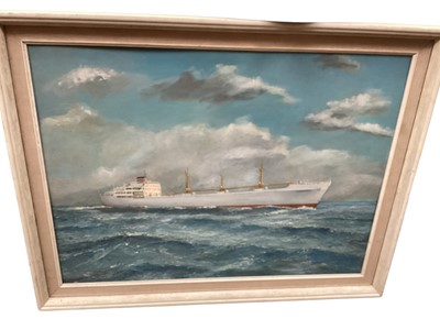 Lot 711 - Mixed group of decorative pictures including an oil of a tankard