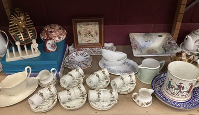 Lot 709 - Large collection of ceramics to include Doulton 'Larchmot' set of 12 coffee cups and saucers, Portmeirion, Emma Bridgewater etc