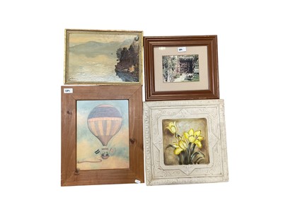 Lot 482 - Lot sundry pictures and folder of prints
