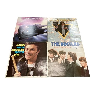 Lot 378 - Two boxes of L.P records and singles