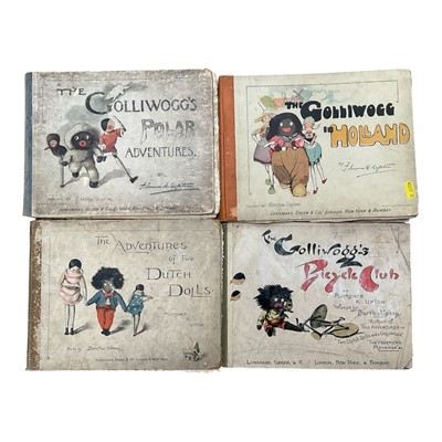 Lot 36 - Eight vintage Golly books, printed by Longmans, Green & Co.