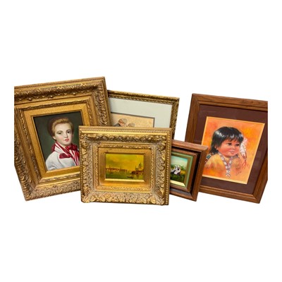 Lot 1166 - Five various pictures