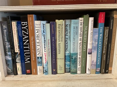 Lot 202 - Good group of art and antique reference books, coffee table books and similar (21)