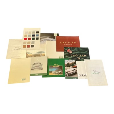 Lot 29 - Collection of 1960's and later Jaguar Cars sales brochures for various models to include MK 2, X Type and others.