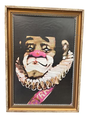 Lot 1186 - Waldemar Swierzy (Polish), 1970s 'Cyrk' Circus poster, in glazed frame, 97cm x 65cm