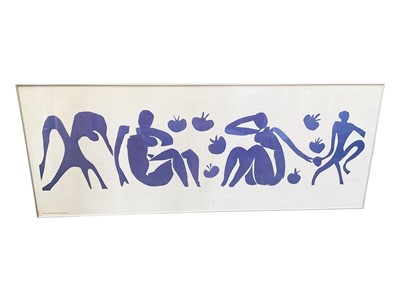 Lot 1189 - Henri Matisse, Women and Monkeys, framed print dated 1997, 120cm x 46cm
