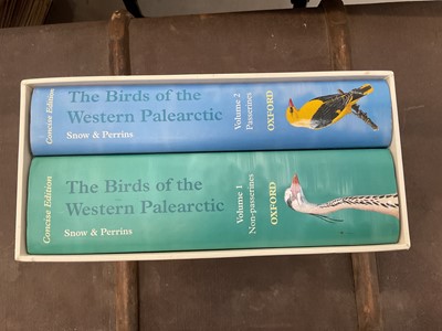 Lot 89 - The Birds of the Western Palearctic, Snow and Perrins, 2 vols. in slip case