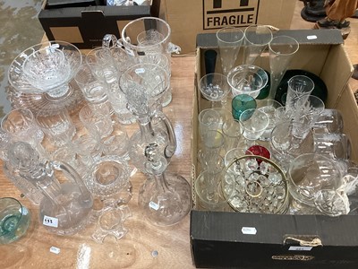 Lot 483 - Lot of cut and other glassware
