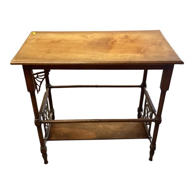 Lot 1488 - Late Victorian aesthetic movement table