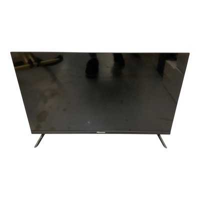 Lot 3 - 32" Hisense smart TV model no. 32A4BGTUK (No remote control). Together with a 37" Panasonic TV model no. TX-L37S20B (With remote control).