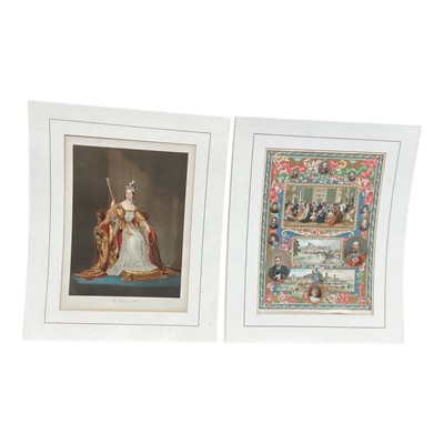 Lot 1258 - Group of late 19th century coloured prints from the London Illustrated News, with five gilt frames