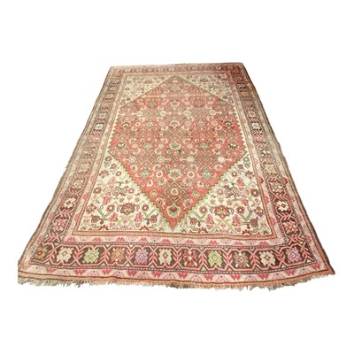 Lot 1423 - Eastern red, pink, brown and beige ground, 265cm x 155cm