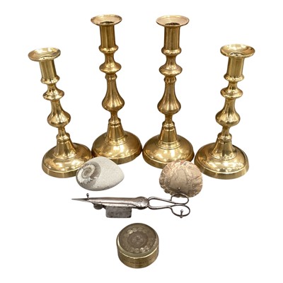 Lot 379 - Siemens Brothers sample of the Anglo- Irish Telephone cable 1913 in glazed brass case and sundries
