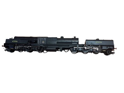 Lot Heljan OO Gauge constructed BR black early emblem 2-6-0 + 0-6-2 Beyer Garratt locomotive 47996, with box 266208 (previously displayed) (1)