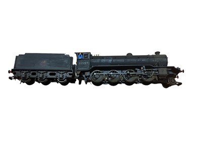 Lot Heljan OO Gauge BR black early emblem (weathered) 2-8-0 Gresley 02/4 tender locomotive 63949, with box (previously displayed) (1)