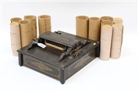 Lot 3690 - 'Victoria' organette, together with a large...