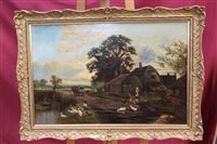 Lot 1136 - Norris Fowler Willat (1859 - 1924), oil on...