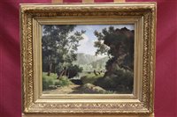 Lot 1122 - JosEphemera Vola, 19th century oil on canvas -...