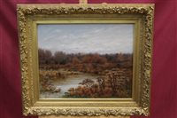 Lot 1243 - Harry Allchin (1849 - 1907), oil on canvas -...