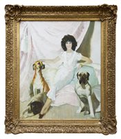 Lot 1246 - *Doris Clare Zinkeisen (1898 - 1991), oil on...