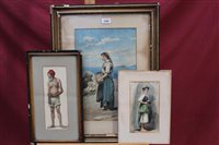 Lot 1247 - Frederico Bartolini (act. 1861 - 1908), three...