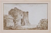 Lot 1151 - Michael Angelo Rooker (1743 - 1801), sepia...