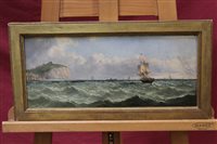 Lot 1161 - John James Wilson (1818 - 1875), oil on board -...
