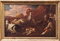 Lot 1218 - Attributed to Philipp Peter Roos (Rosa Da...