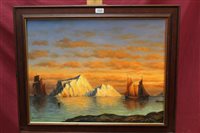 Lot 1222 - James Hardy, 20th century oil on canvas laid...