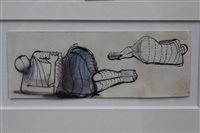 Lot 1241 - Ted Atkinson (1929 - 2016), pen, ink and wash...