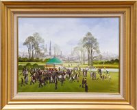 Lot 1194 - *Braaq (Brian Shields 1951 - 1997), oil on...