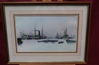 Lot 1195 - Peter Knox (b. 1942), watercolours - Cobles,...