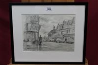 Lot 1256 - Ed Cooper, contemporary, pencil drawing -...