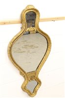 Lot 1335 - Unusual 18th / 19th century cartouche-shaped...