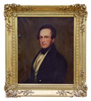 Lot 1281 - Mid-19th century English School oil on canvas -...