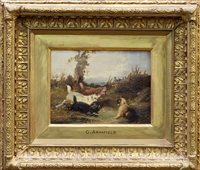 Lot 1294 - Follower of George Armfield (1808 - 1893),...